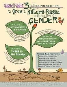 Gender Wheel 3 budding principles to grow a nature-based perspective of gender